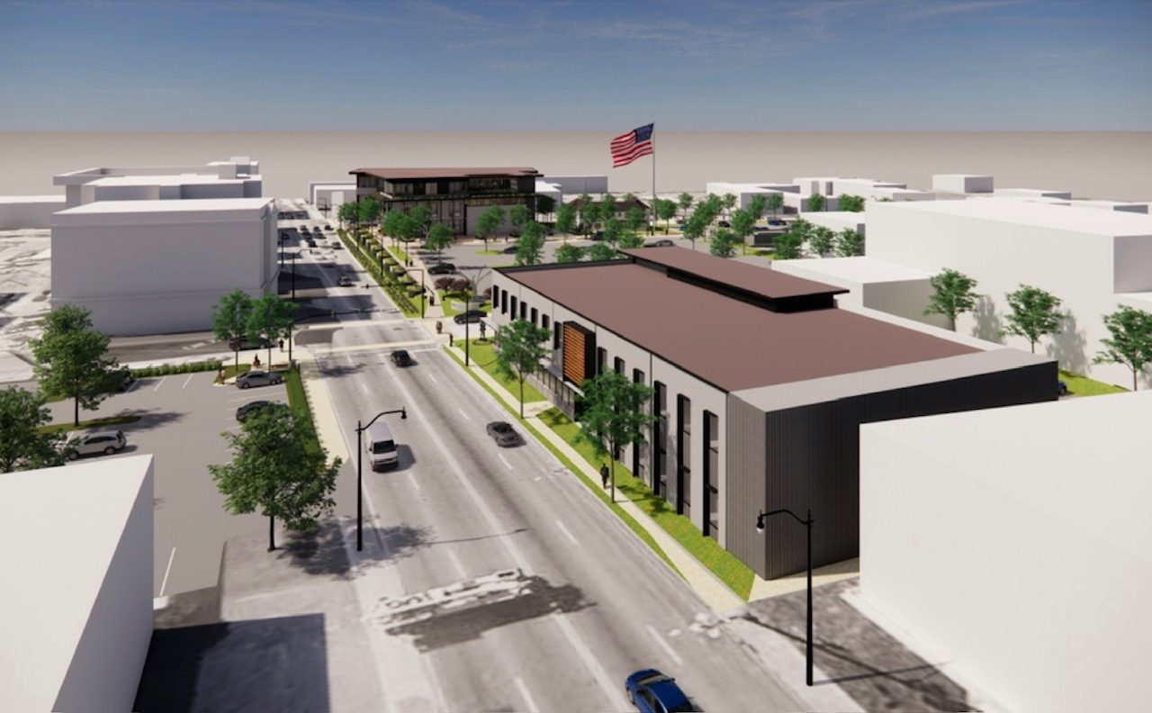 Civic campus street view